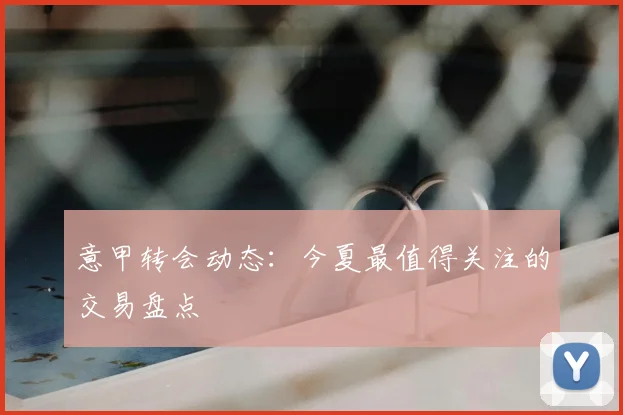 意甲转会动态：今夏最值得关注的交易盘点